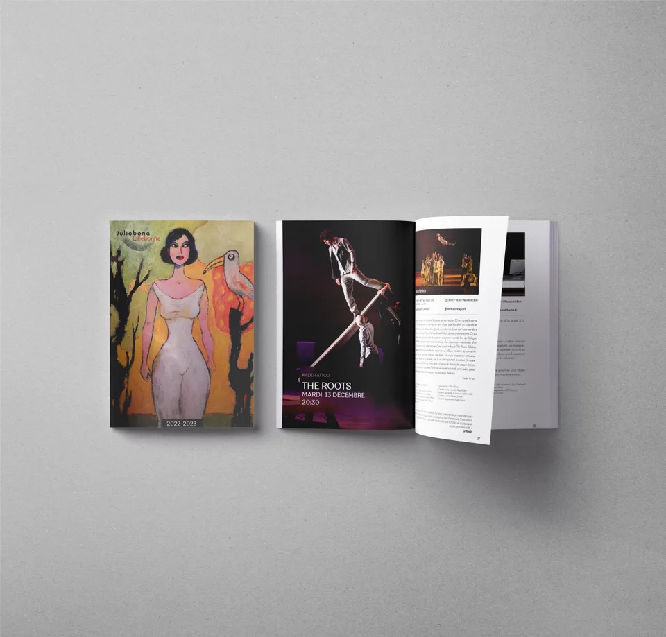 Photographie Graphisme - Mock up plaquette 22 23