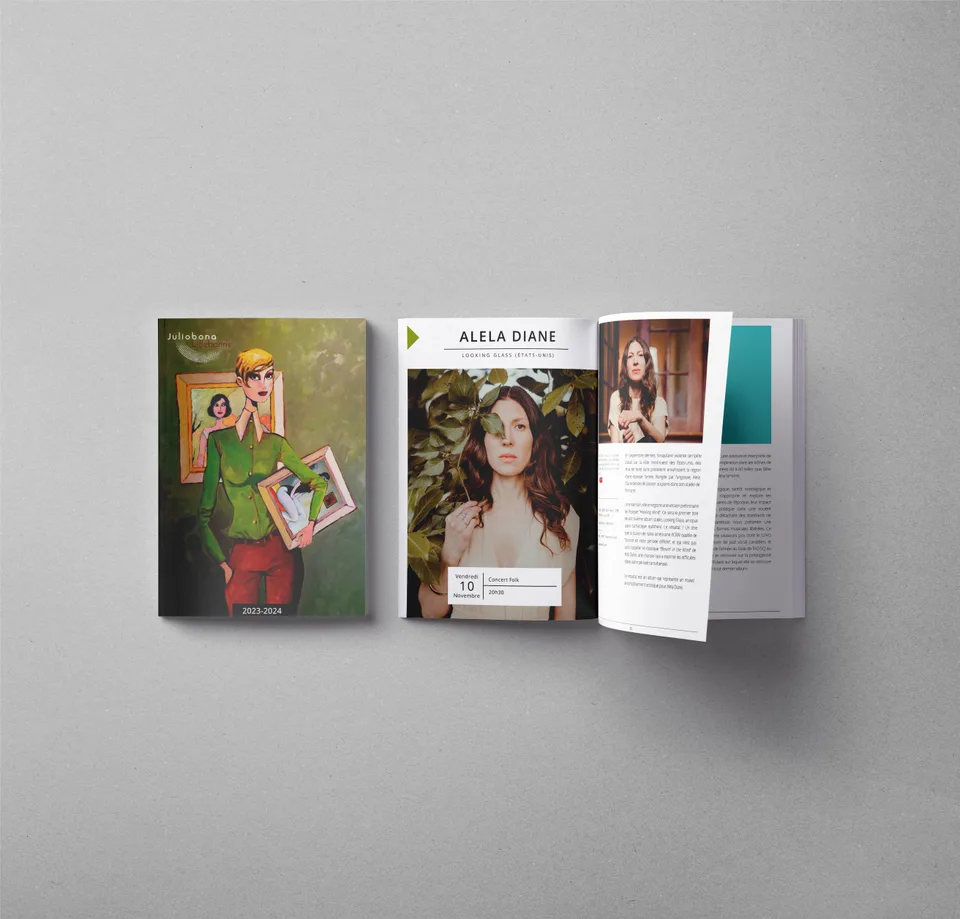 Photographie Graphisme - Mock up plaquette 23 24